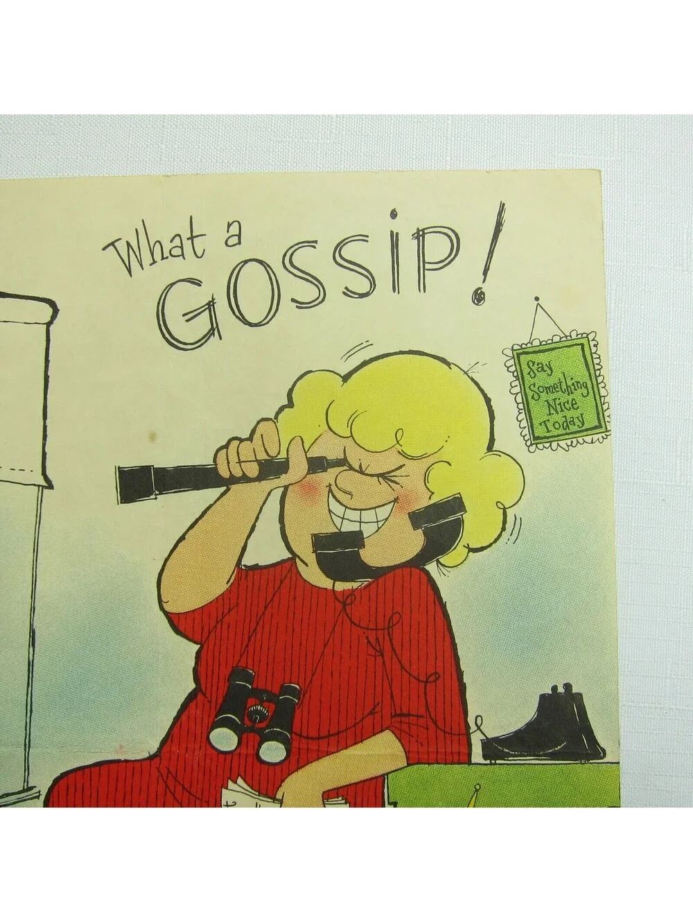 Vintage Valentine Gossip Sharp Darts Penny Dreadful Sarcasm Insult Poem Ephemera